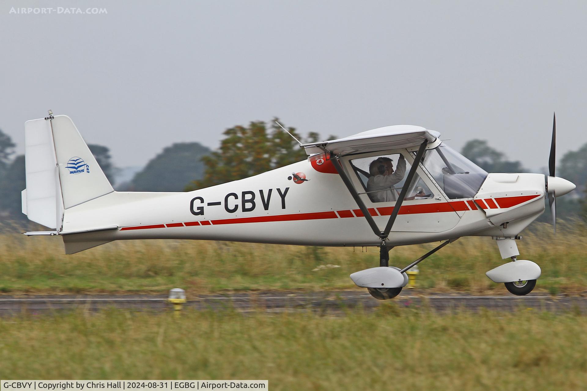 G-CBVY, 2002 Comco Ikarus C42 FB UK C/N PFA 322-13835, LAA Rally 2024, Leicester