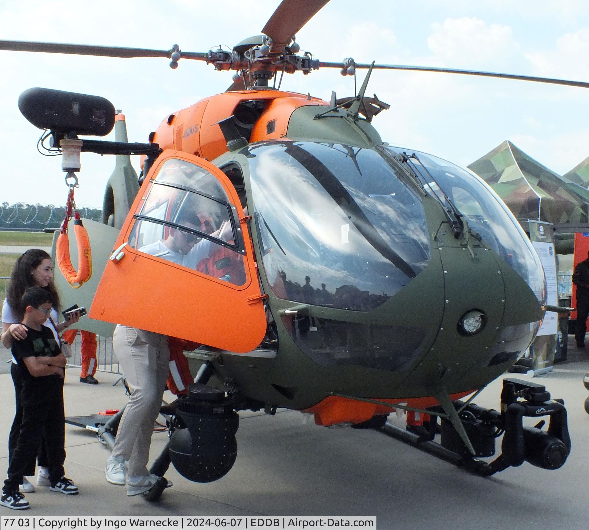 77 03, 2022 Airbus Helicopters H-145M C/N 20308, Airbus Helicopters H145M LUH SAR of Heeresflieger (German army aviation) at the ILA 2024, Berlin