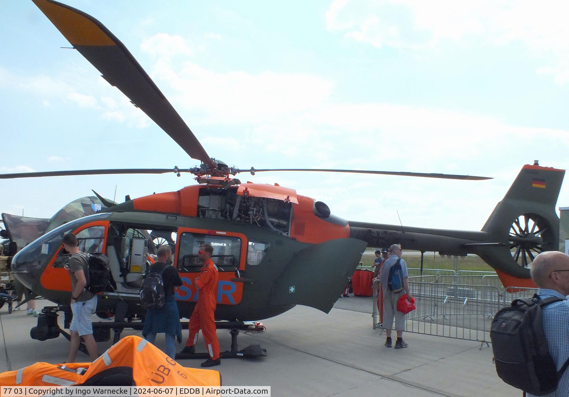 77 03, 2022 Airbus Helicopters H-145M C/N 20308, Airbus Helicopters H145M LUH SAR of Heeresflieger (German army aviation) at the ILA 2024, Berlin