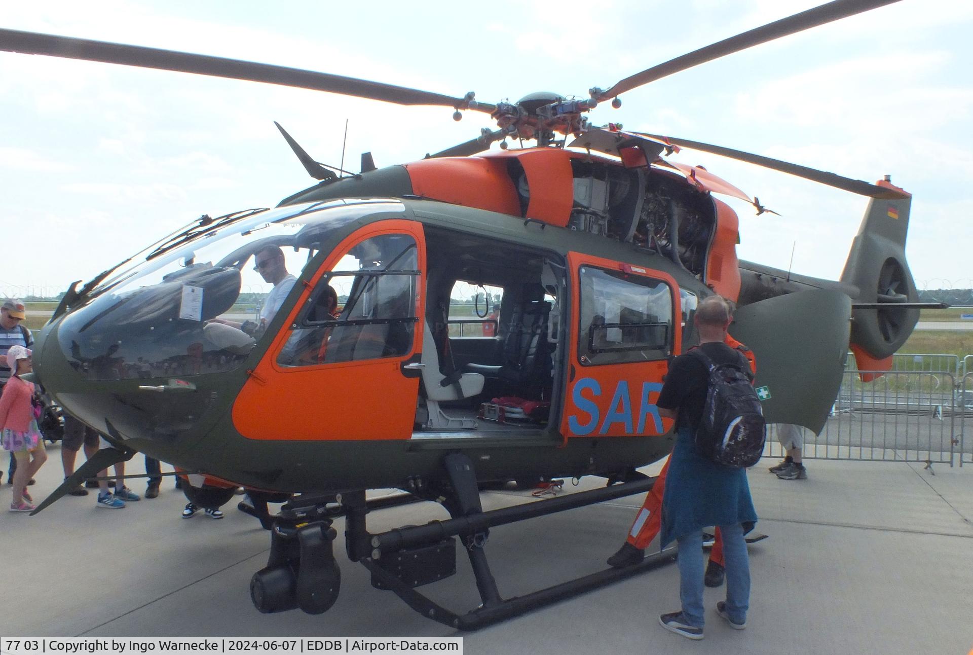 77 03, 2022 Airbus Helicopters H-145M C/N 20308, Airbus Helicopters H145M LUH SAR of Heeresflieger (German army aviation) at the ILA 2024, Berlin