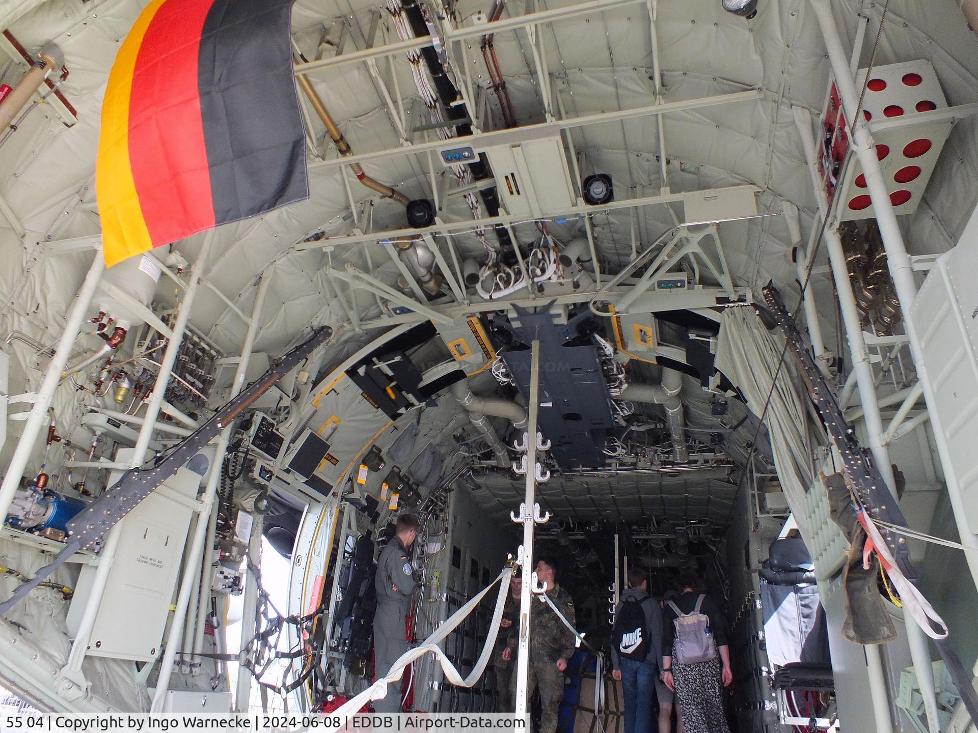 55 04, 2023 Lockheed Martin KC-130J Super Hercules Hercules C/N 382-5962, Lockheed Martin KC-130J Super Hercules of the Luftwaffe (German Air Force) at ILA 2024, Berlin #i