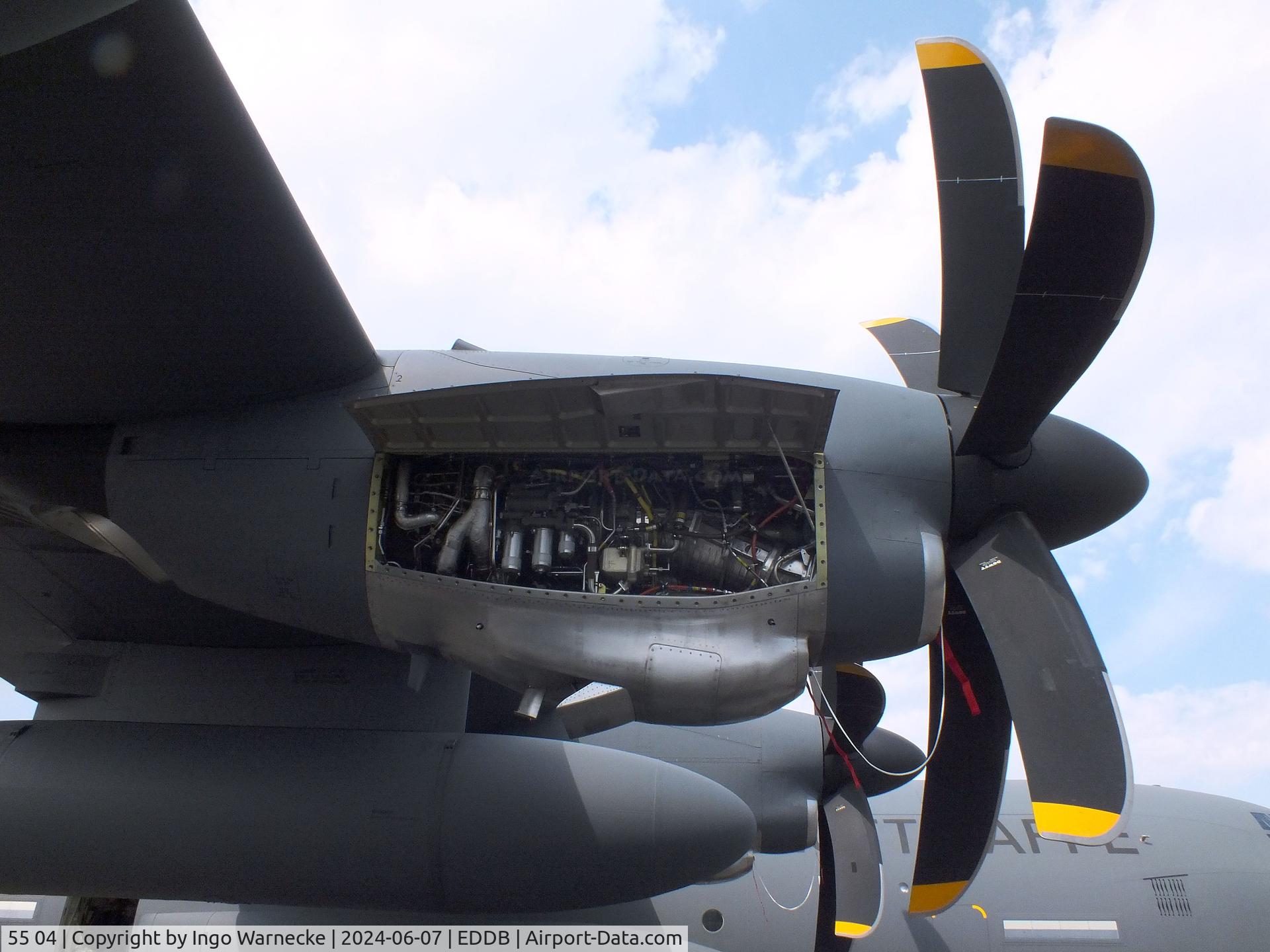 55 04, 2023 Lockheed Martin KC-130J Super Hercules Hercules C/N 382-5962, Lockheed Martin KC-130J Super Hercules of the Luftwaffe (German Air Force) at ILA 2024, Berlin