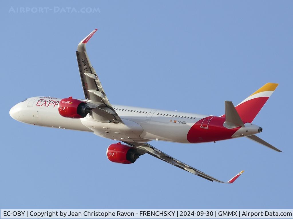 EC-OBY, 2023 Airbus A321-271NX C/N 11454, Marrakesh (RAK) Madrid (MAD) IB3623