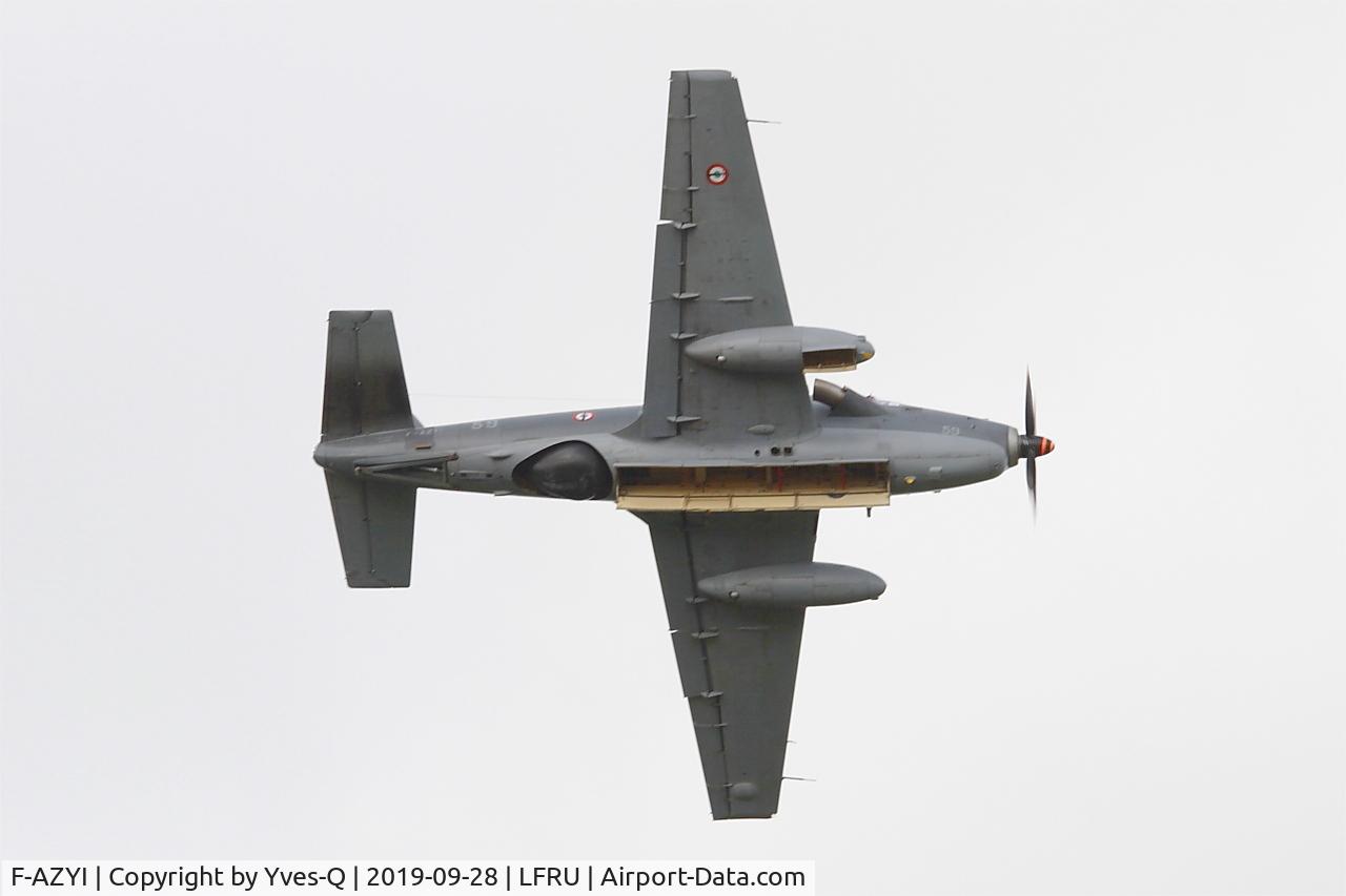 F-AZYI, 1959 Breguet Br.1050 Alize C/N 59, Breguet Br.1050 Alize, On display, Morlaix-Ploujean airport (LFRU-MXN)