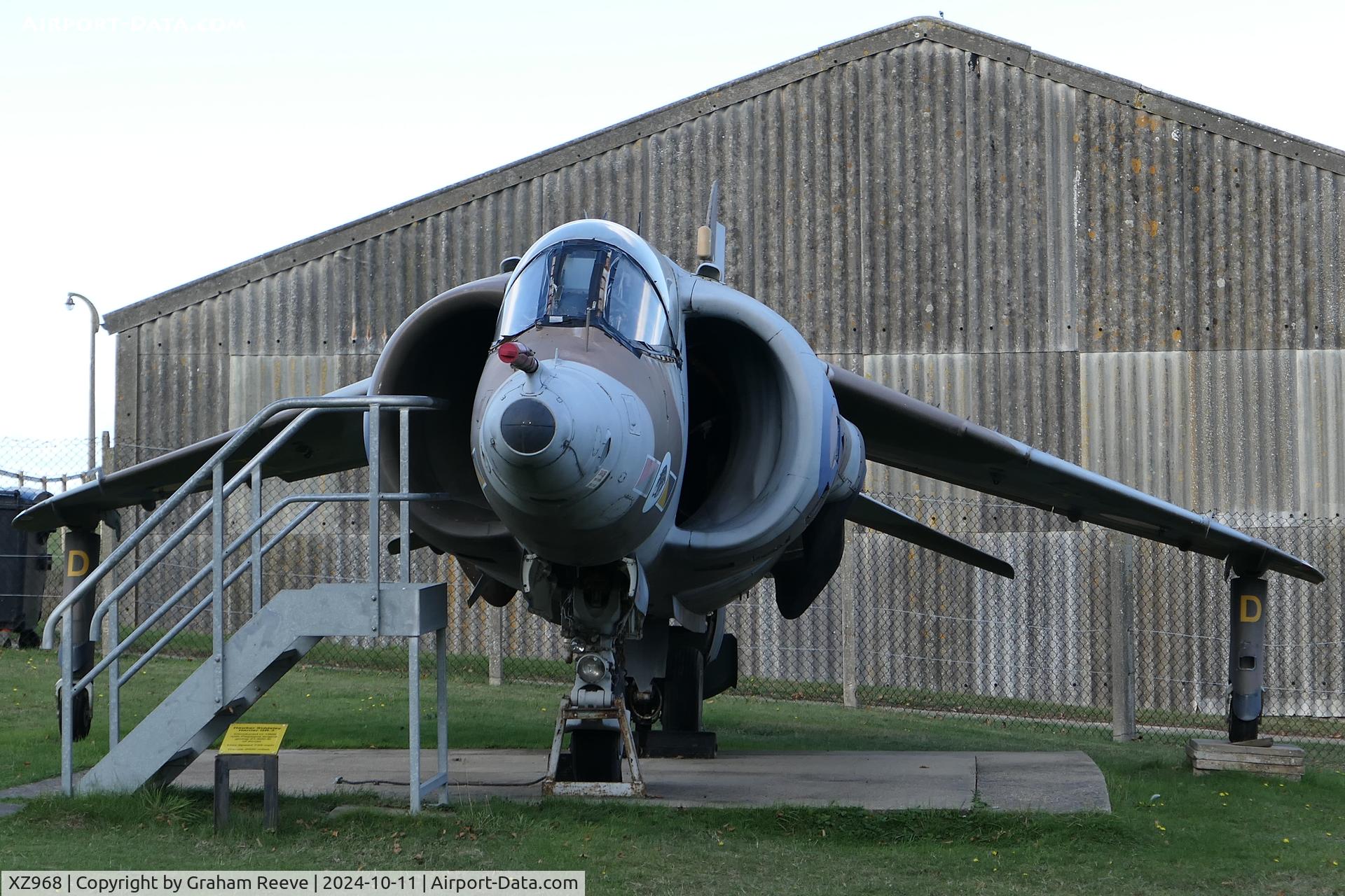 XZ968, 1980 Hawker Siddeley Harrier GR.3 C/N 712204, On display at the Muckleborough Collection, Norfolk.