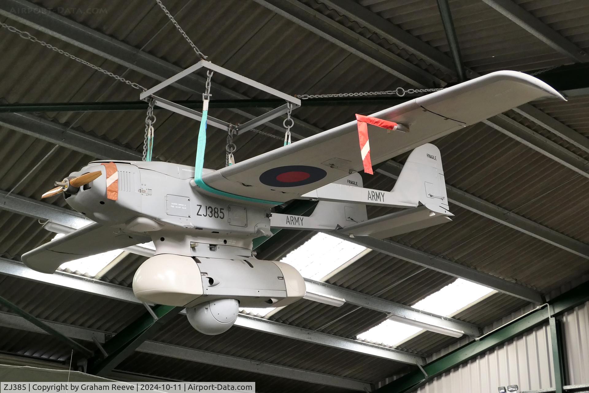 ZJ385, BAE Systems Phoenix C/N Unknown, On display at the Muckleborough Collection, Norfolk.