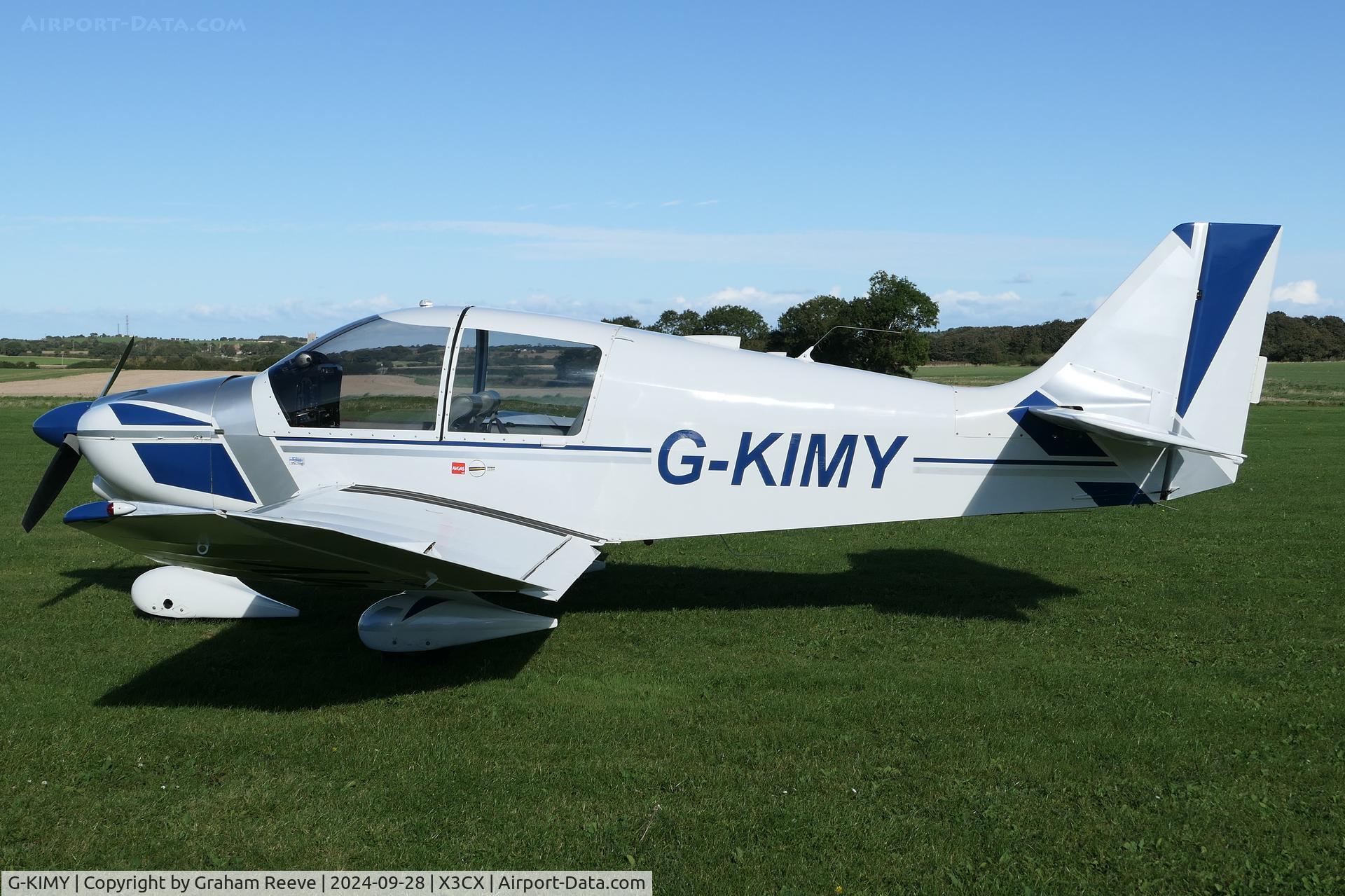 G-KIMY, 1980 Robin DR-400-140B Major C/N 1401, Parked at Northrepps.