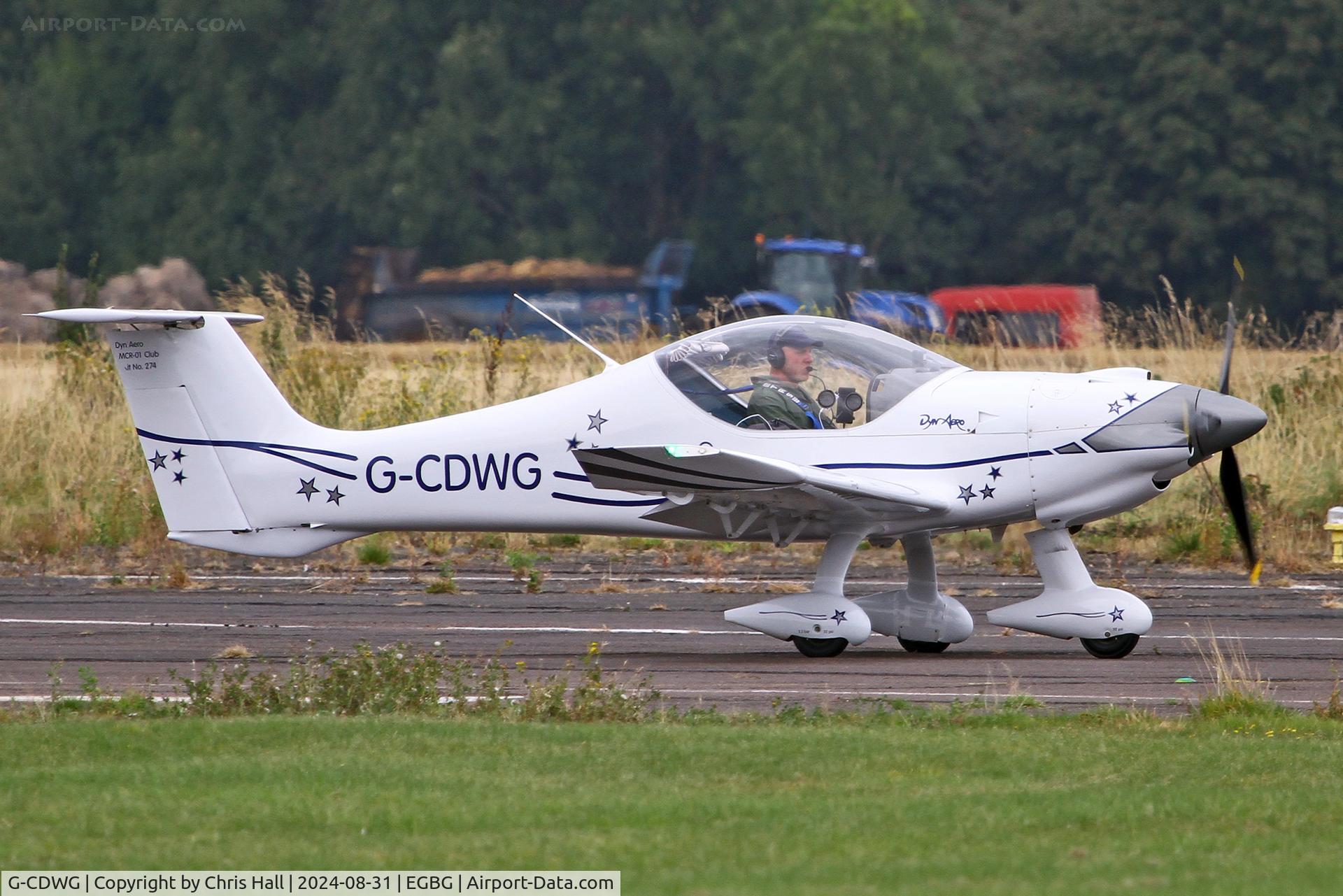 G-CDWG, 2007 Dyn'Aero MCR-01 Club C/N PFA 301A-14132, LAA Rally 2024, Leicester