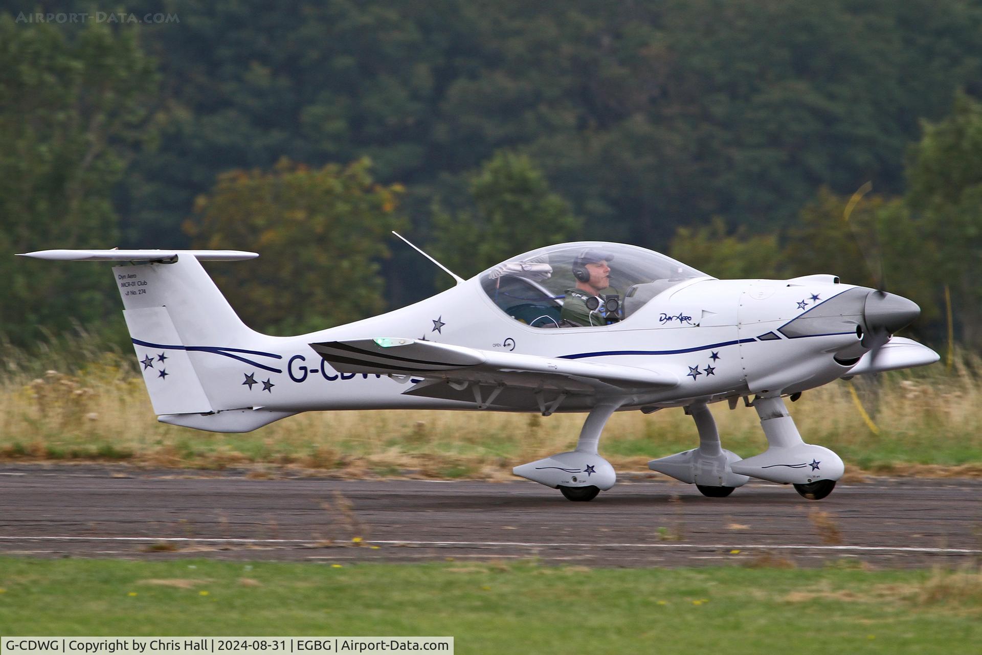 G-CDWG, 2007 Dyn'Aero MCR-01 Club C/N PFA 301A-14132, LAA Rally 2024, Leicester