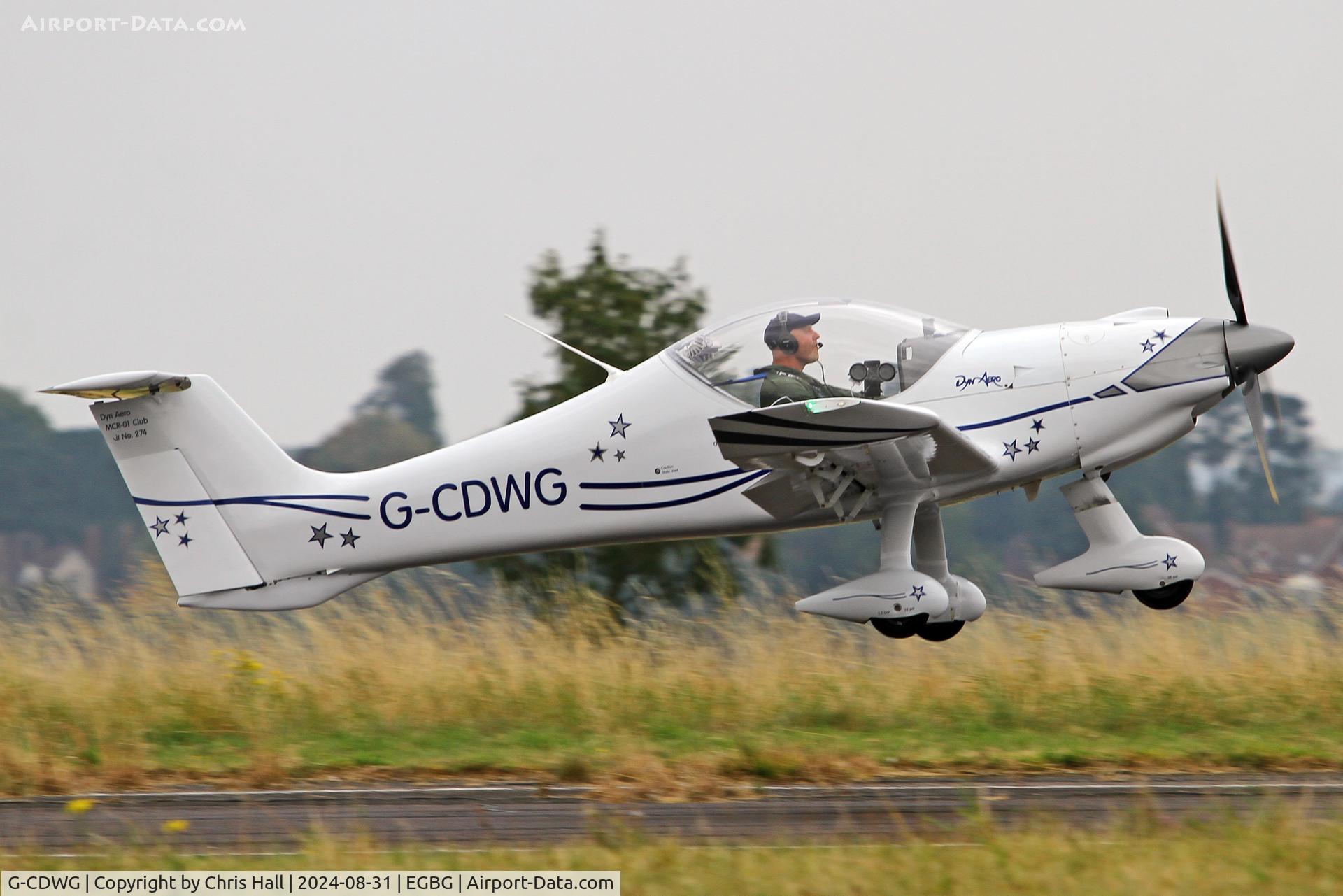 G-CDWG, 2007 Dyn'Aero MCR-01 Club C/N PFA 301A-14132, LAA Rally 2024, Leicester