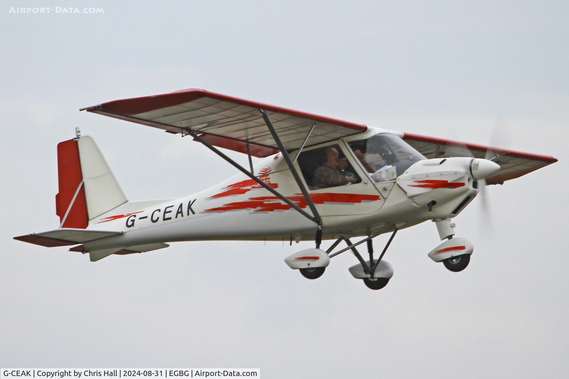 G-CEAK, 2006 Comco Ikarus C42 FB80 C/N 0606-6826, LAA Rally 2024, Leicester