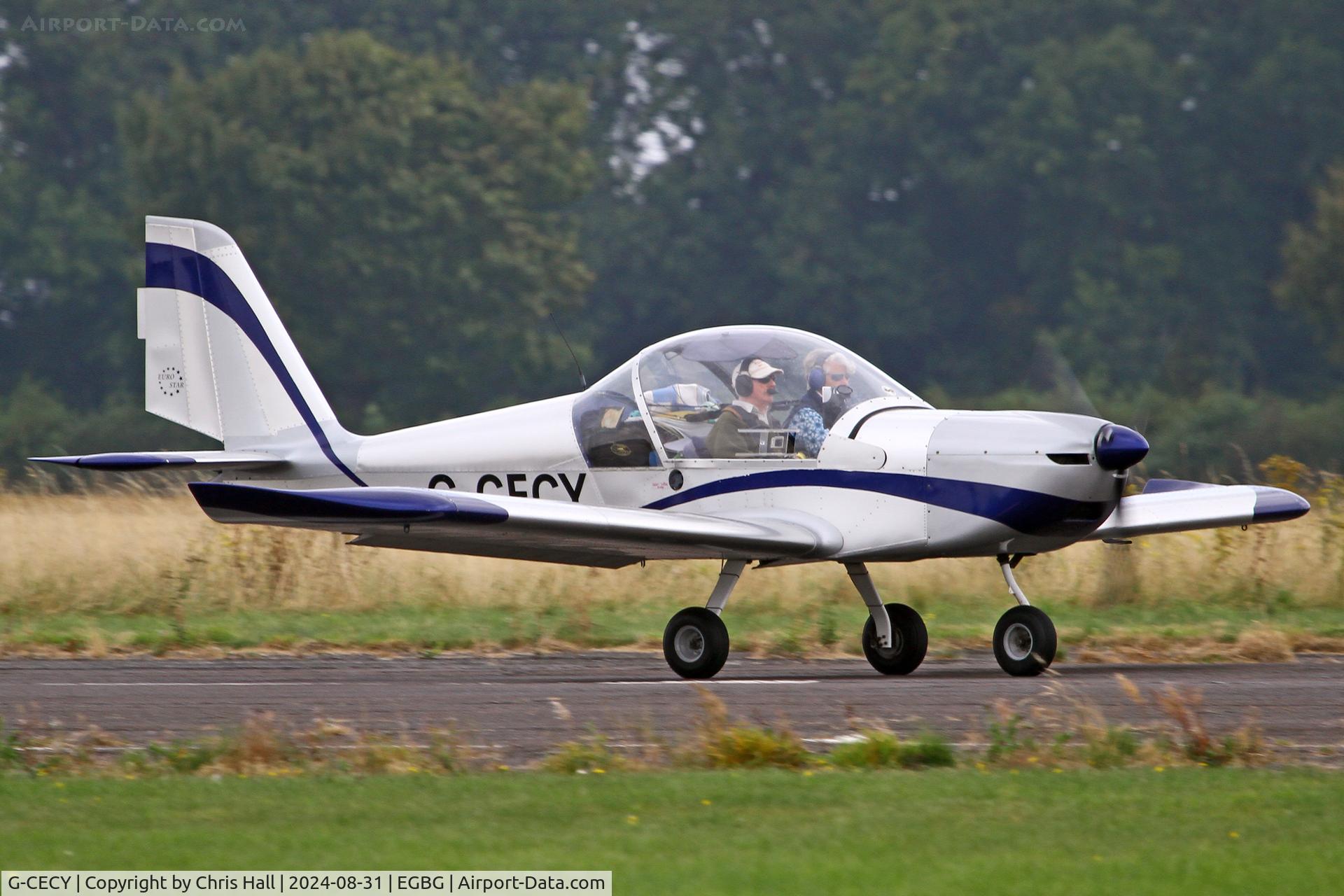 G-CECY, 2006 Aerotechnik EV-97 Eurostar C/N PFA 315-14551, LAA Rally 2024, Leicester