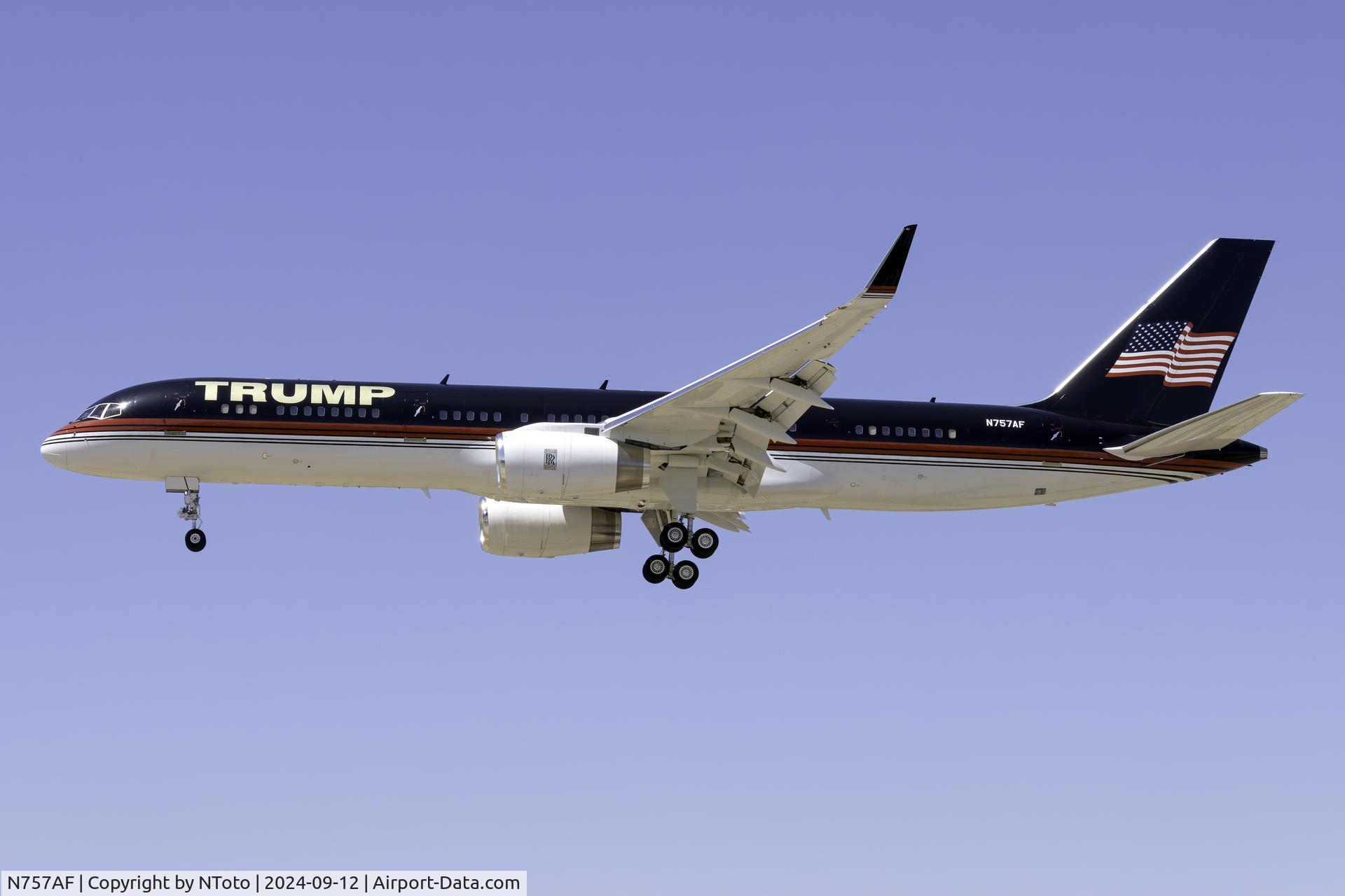 N757AF, 1991 Boeing 757-2J4 C/N 25155, Plane