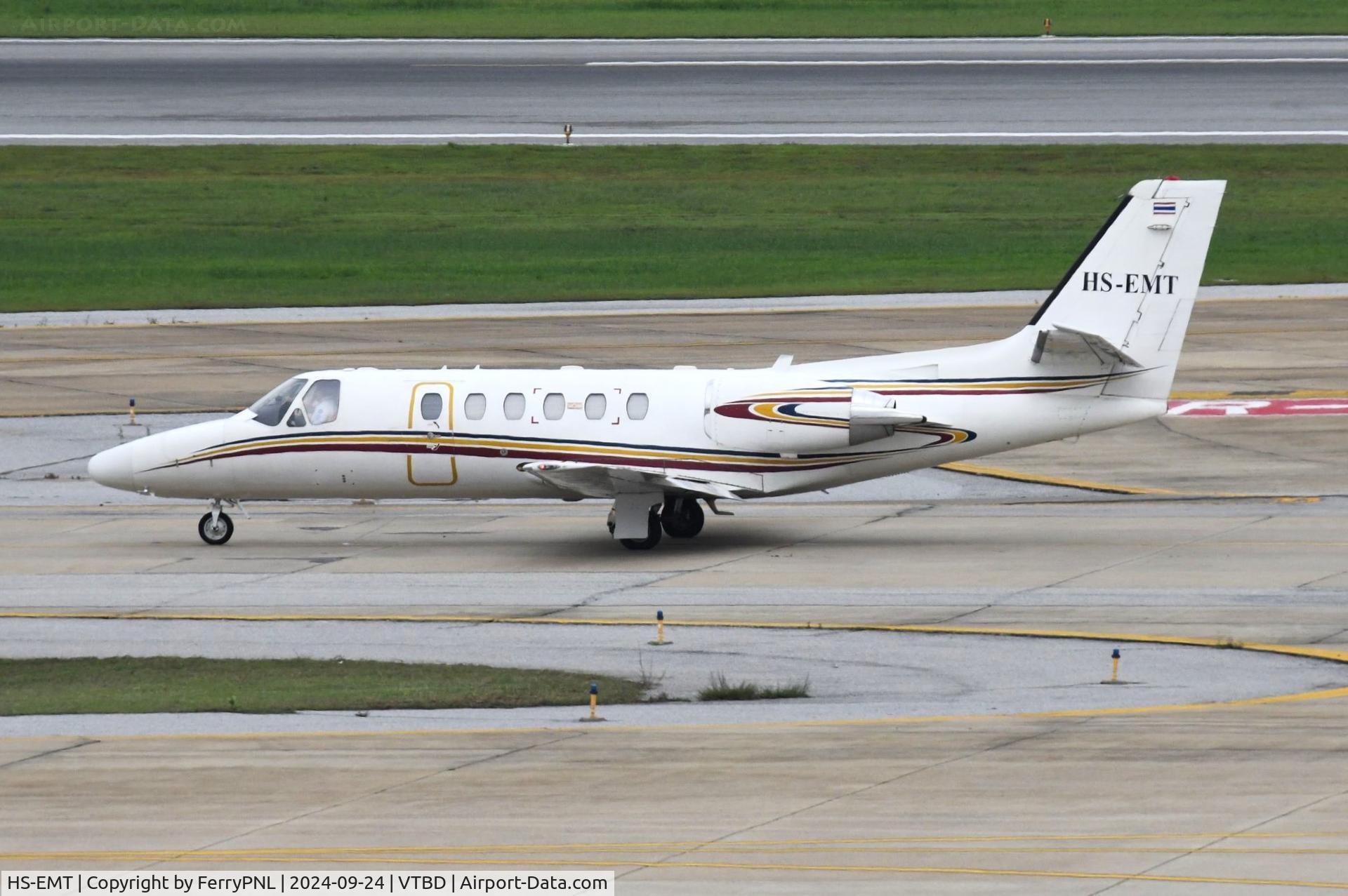 HS-EMT, 2000 Cessna 550 Citation Bravo C/N 550-0935, Citation 550 for departure