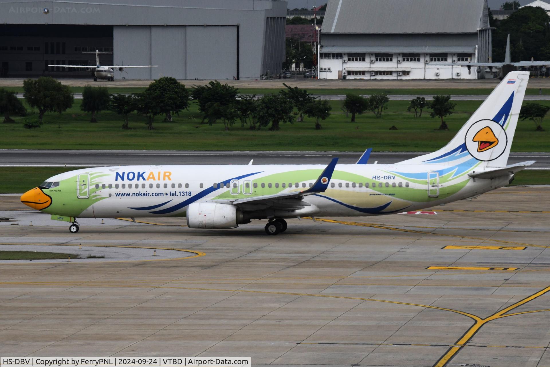 HS-DBV, 2016 Boeing 737-88L(WL) C/N 61295, Nok Air B738