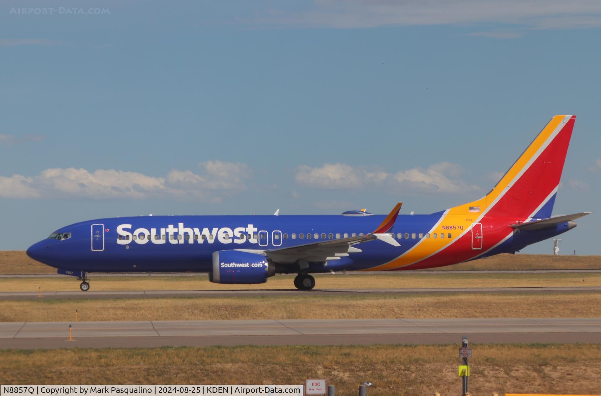 N8857Q, 2023 Boeing 737-8 MAX C/N 67471, Boeing 737-8 MAX