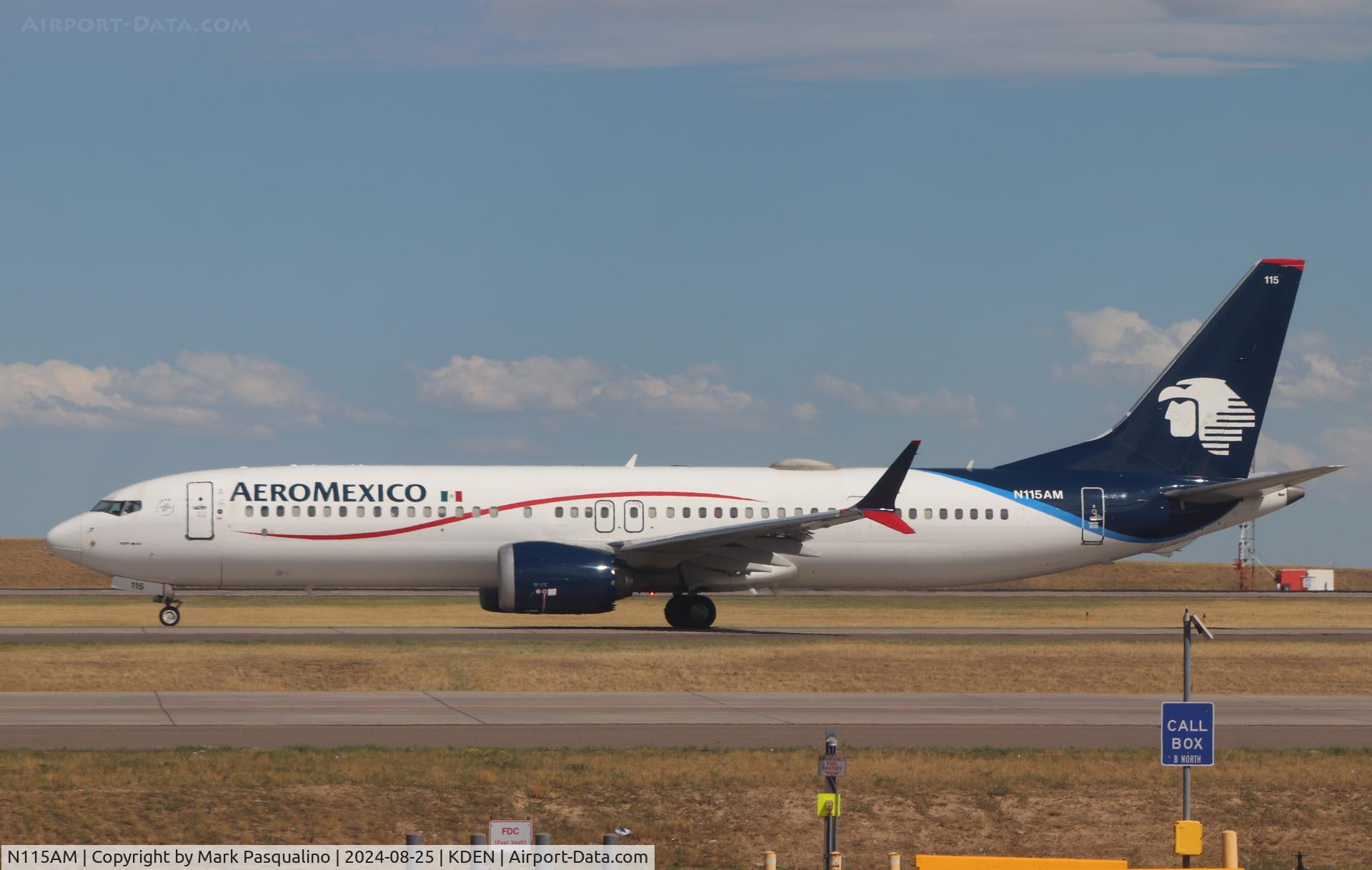 N115AM, 2020 Boeing 737-9 MAX C/N 43371, Boeing 737-9 MAX