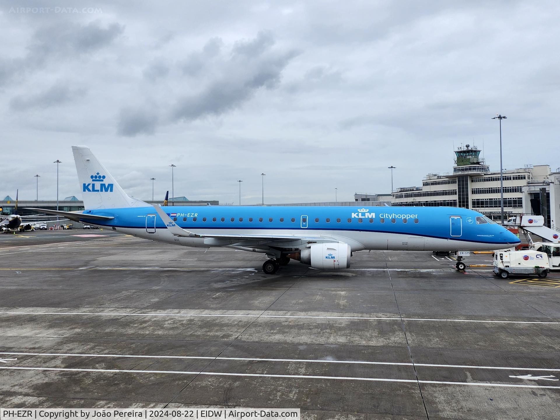 PH-EZR, 2010 Embraer 190LR (ERJ-190-100LR) C/N 19000375, KLM CityHopper E190 at DUB