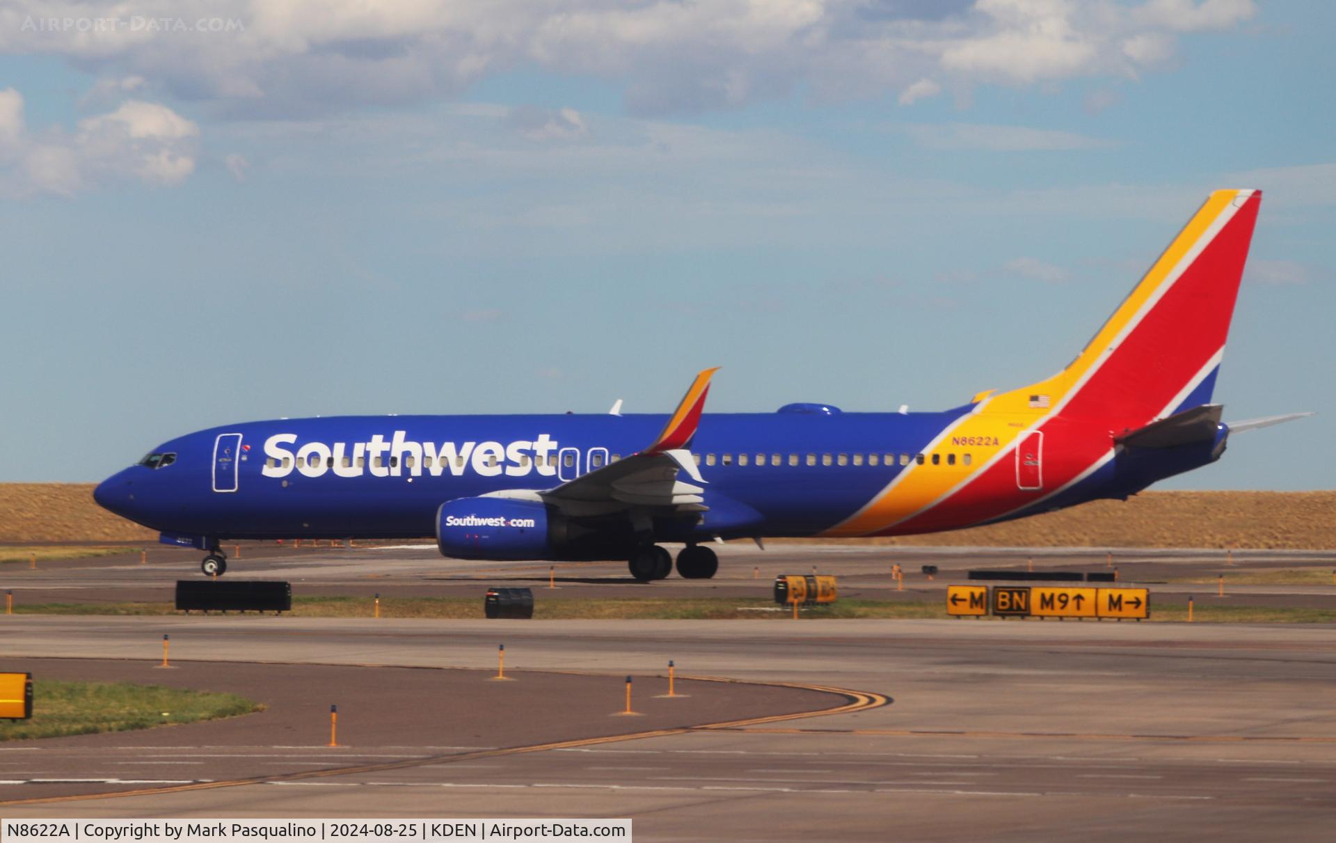 N8622A, 2013 Boeing 737-8H4 C/N 36919, Boeing 737-8H4