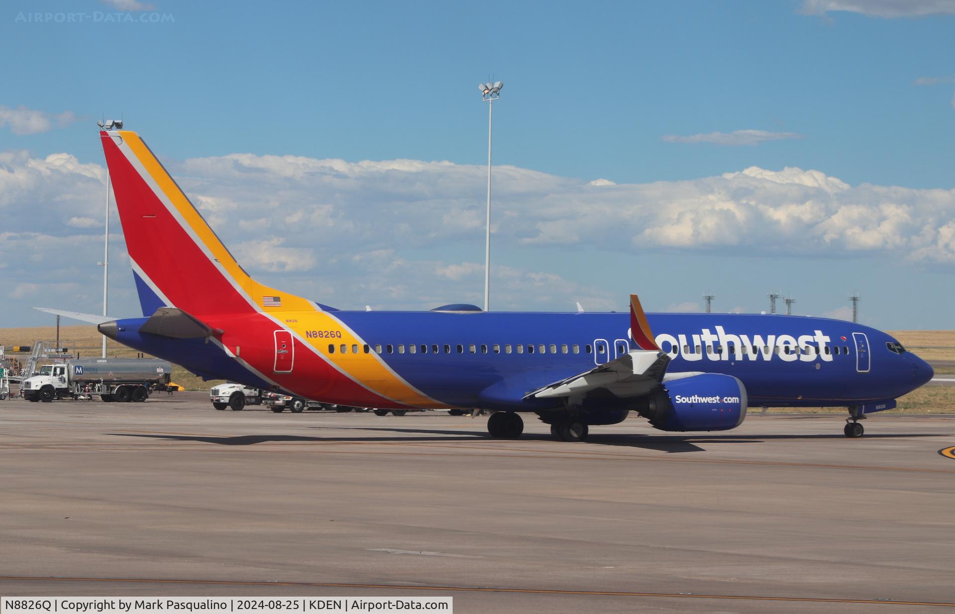 N8826Q, 2022 Boeing 737-8 MAX C/N 67473, Boeing 737-8 MAX