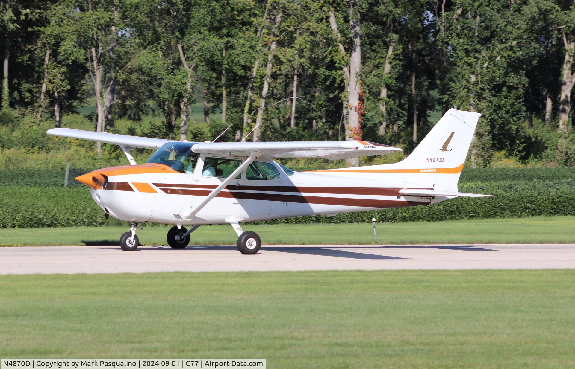 N4870D, 1979 Cessna 172N C/N 17272379, Cessna 172N