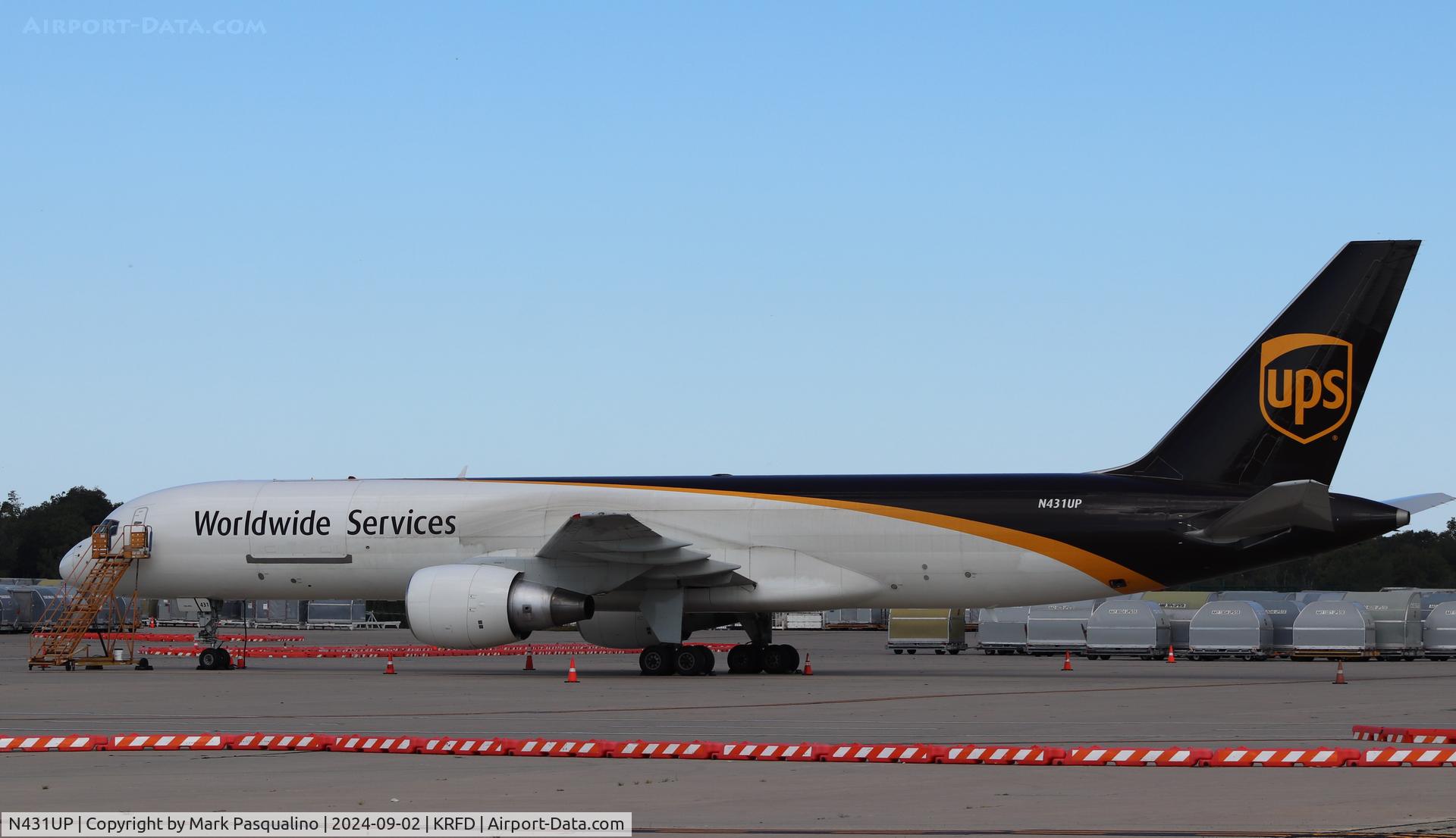 N431UP, 1993 Boeing 757-24APF C/N 25462, Boeing 757-24APF