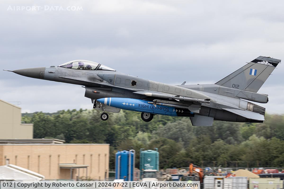 012, Lockheed Martin F-16CJ Fighting Falcon C/N WJ-12, RIAT 24