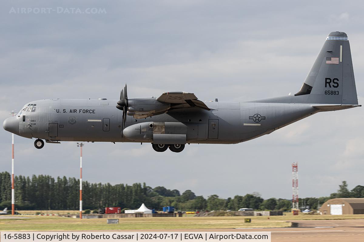 16-5883, 2019 Lockheed Martin C-130J-30 Super Hercules C/N 382-5883, RIAT 24
