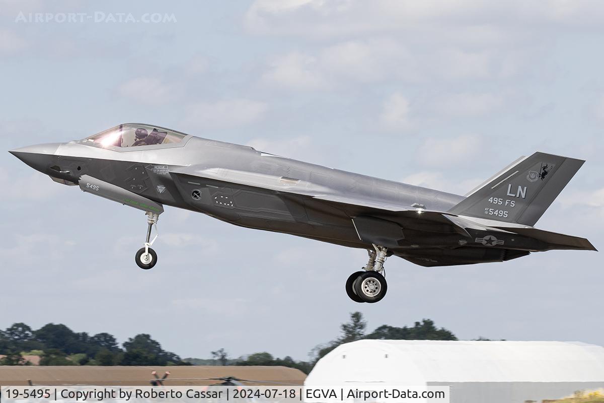 19-5495, 2022 Lockheed Martin F-35A Lightning II C/N AF-323, RIAT 24