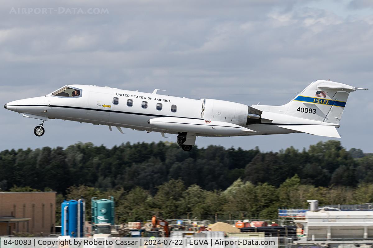 84-0083, 1984 Gates Learjet C-21A C/N 35A-529, RIAT 24