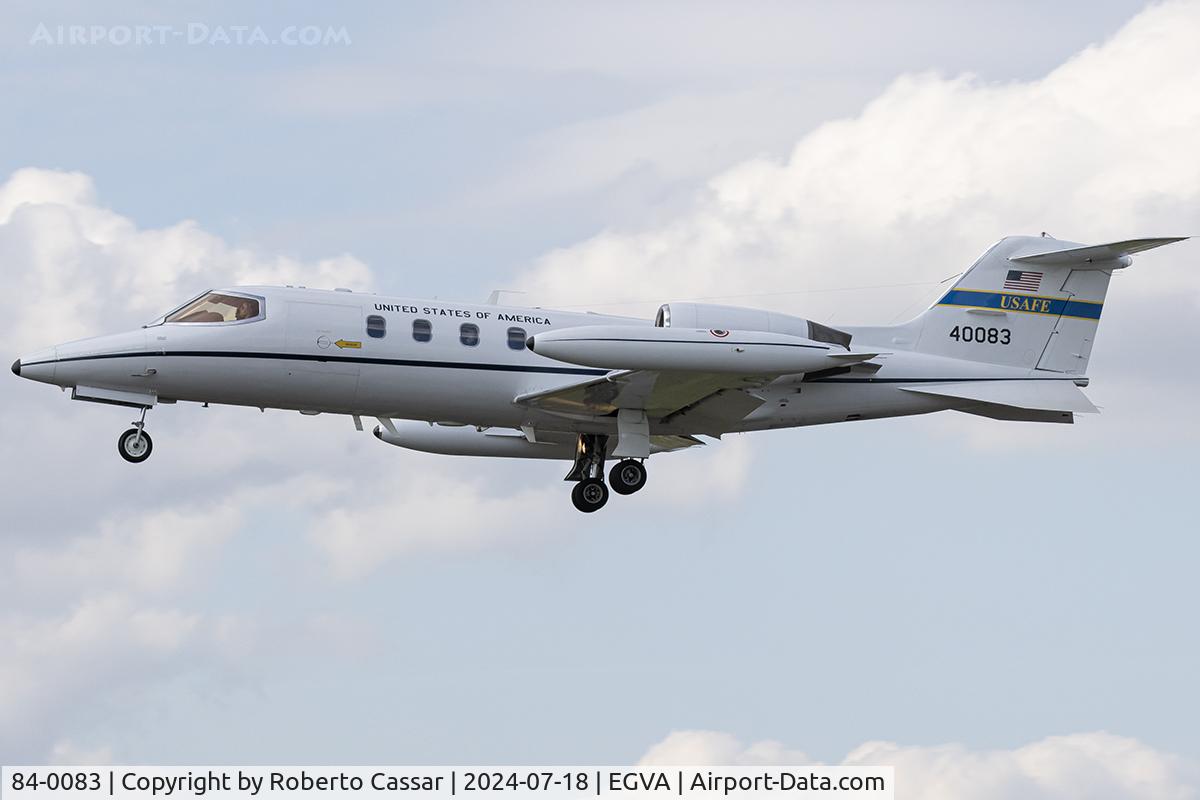 84-0083, 1984 Gates Learjet C-21A C/N 35A-529, RIAT 24