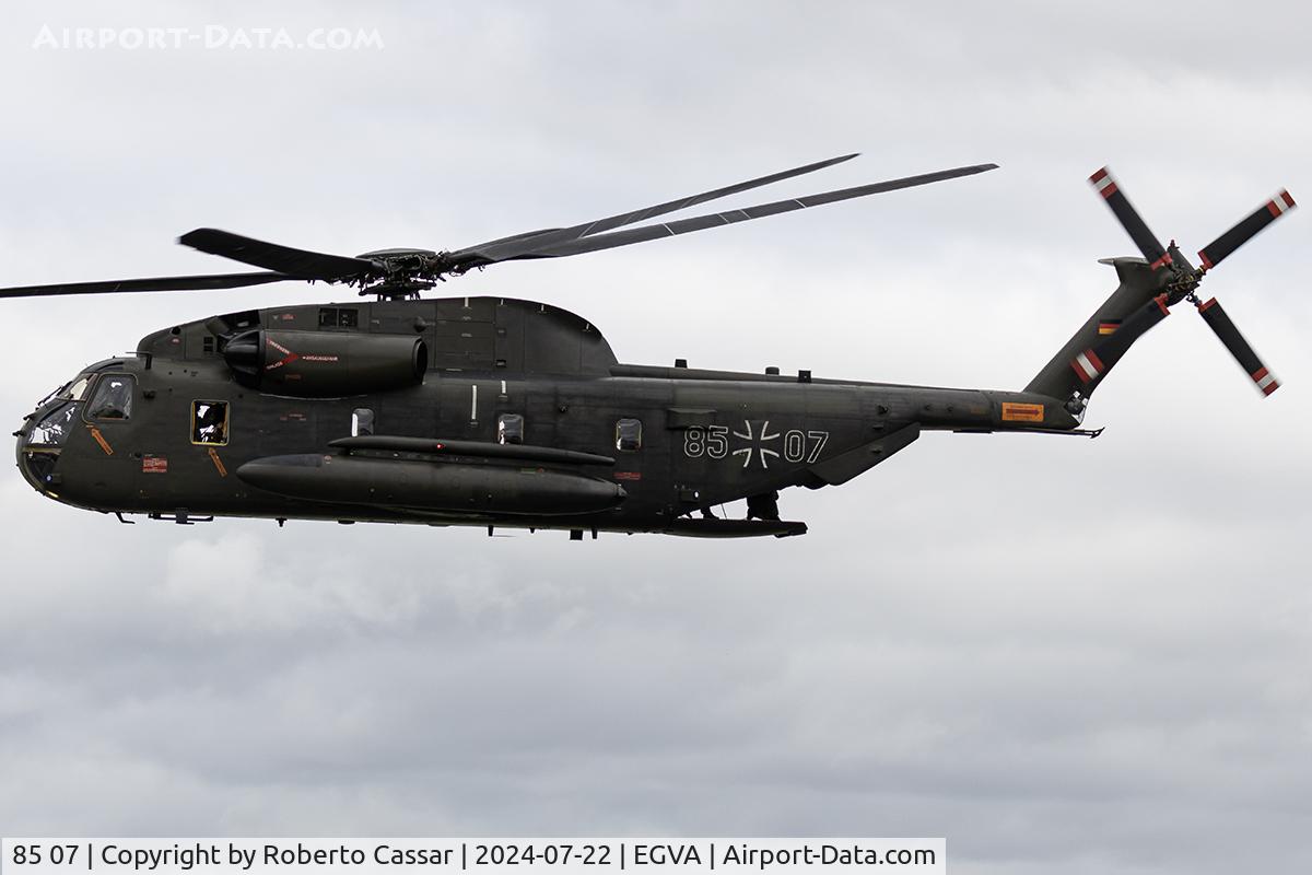 85 07, Sikorsky (VFW-Fokker) CH-53G C/N V65-105, RIAT 24