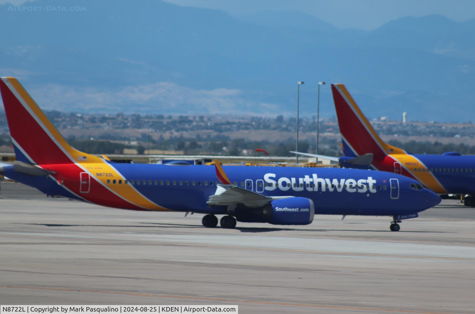 N8722L, 2018 Boeing 737-8 MAX C/N 37019, Boeing 737-8 MAX