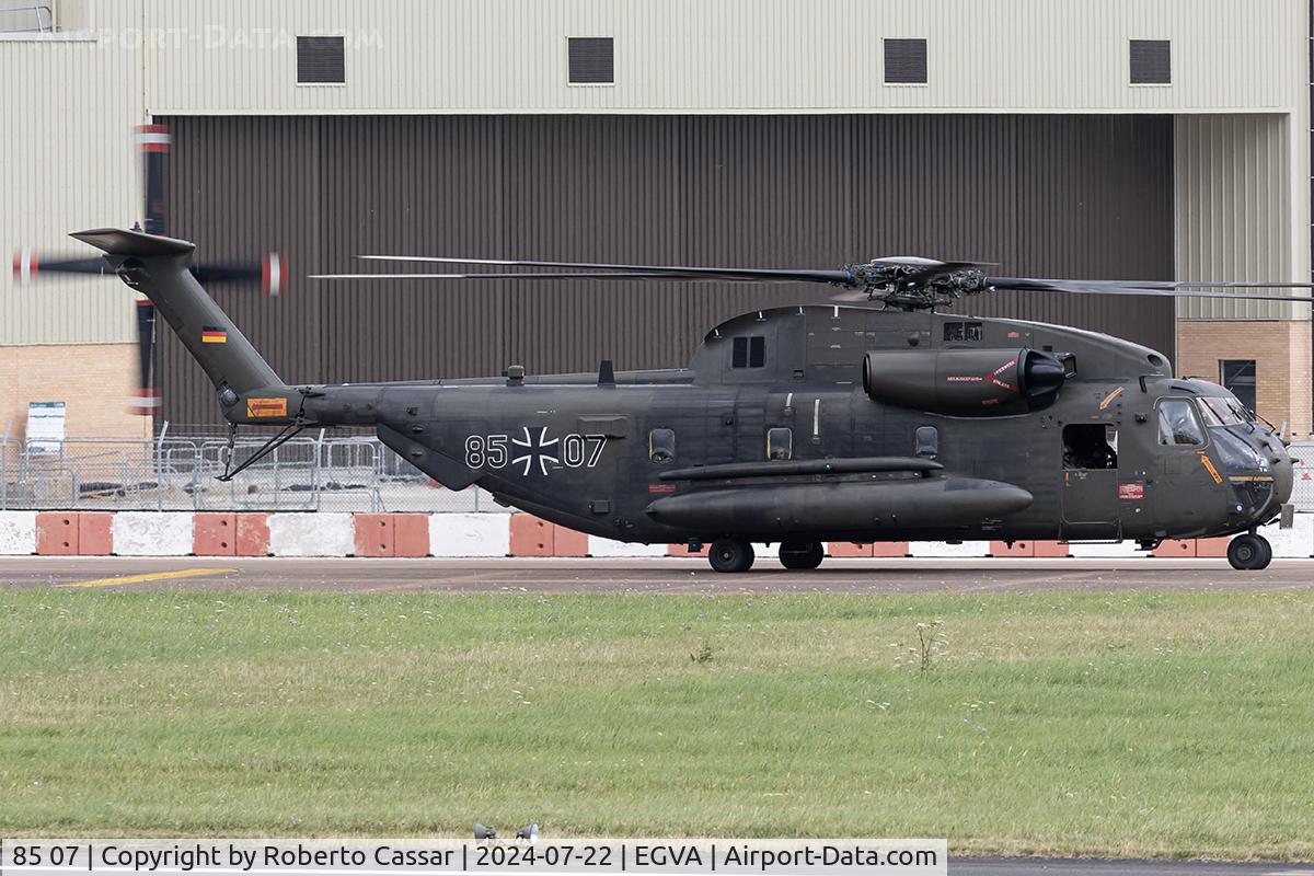 85 07, Sikorsky (VFW-Fokker) CH-53G C/N V65-105, RIAT 24