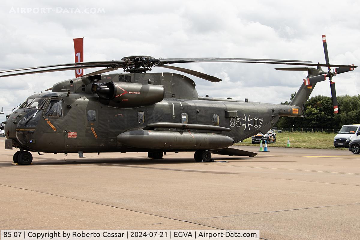 85 07, Sikorsky (VFW-Fokker) CH-53G C/N V65-105, RIAT 24