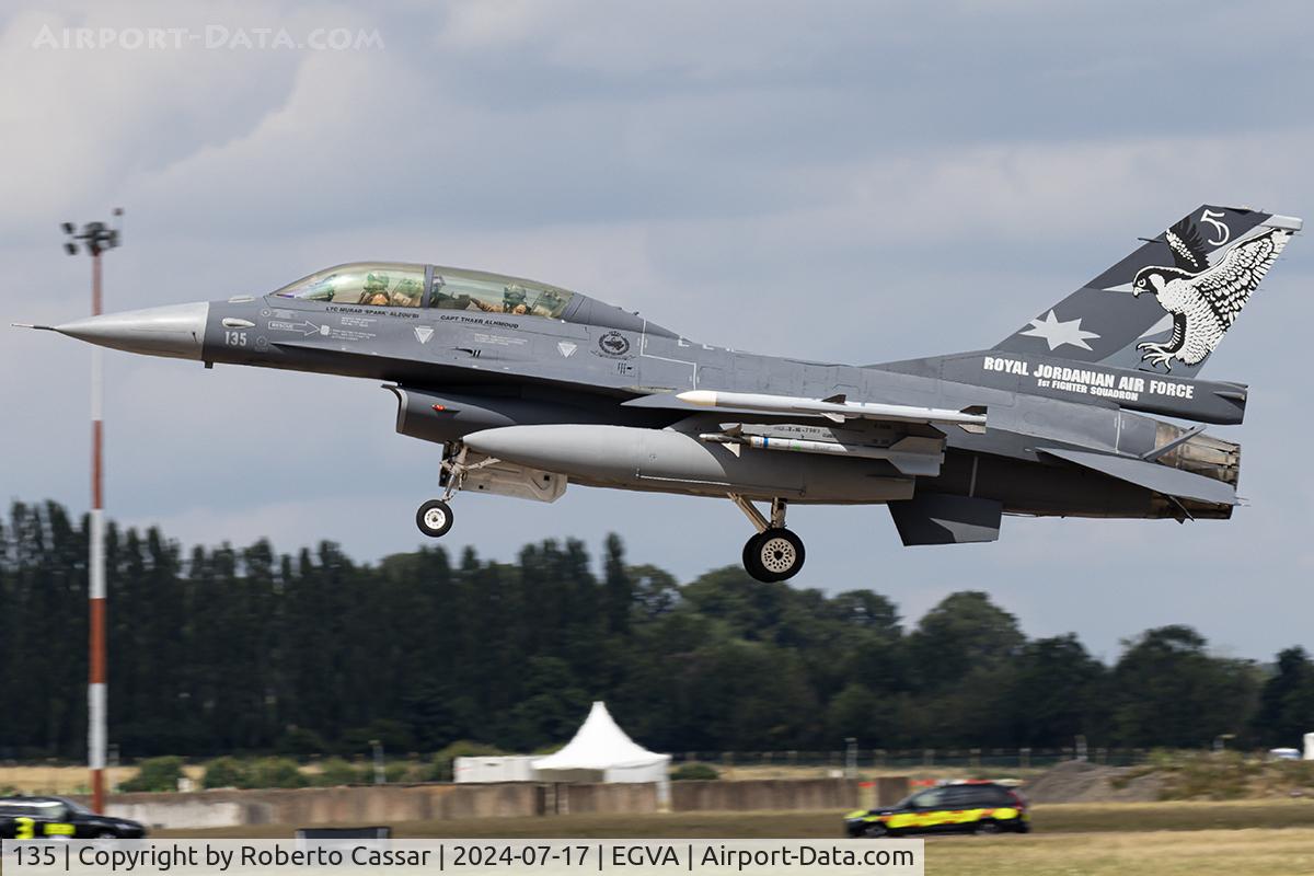 135, SABCA F-16BM Fighting Falcon C/N 6E-19/M14-15, RIAT 24