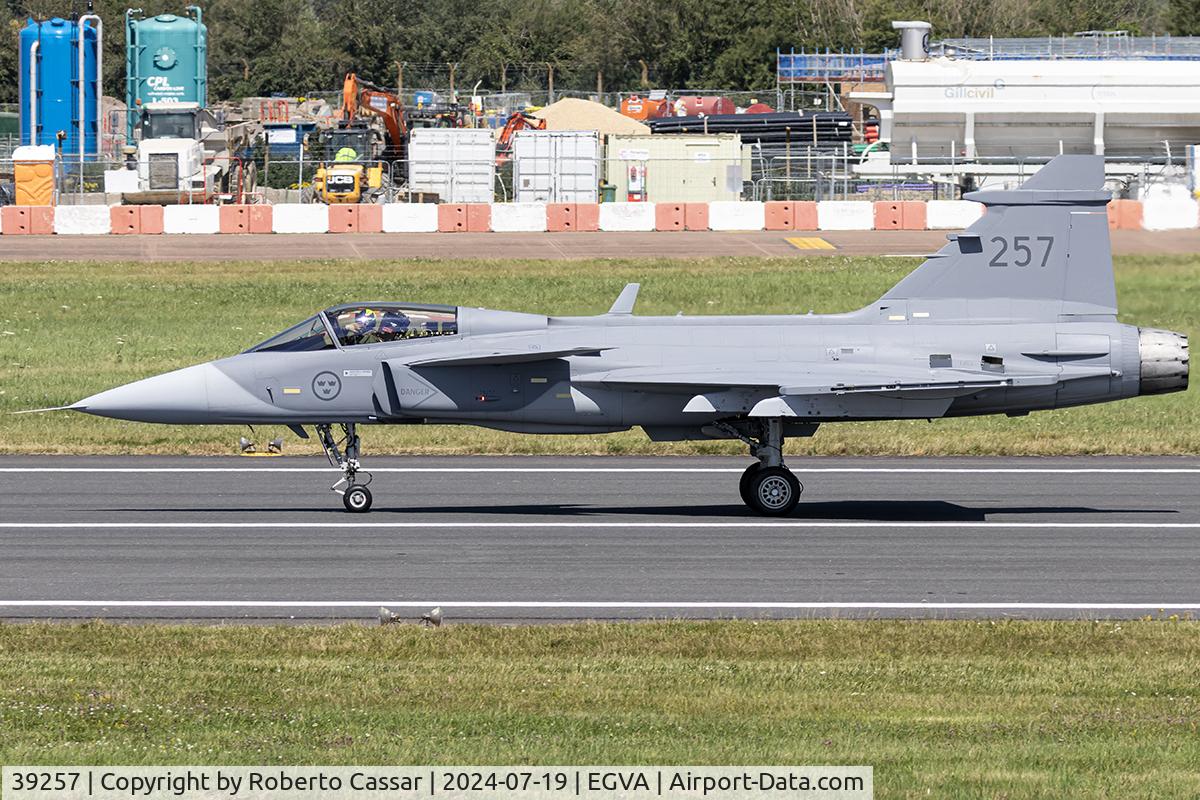 39257, Saab JAS-39C Gripen C/N 39257, RIAT 24
