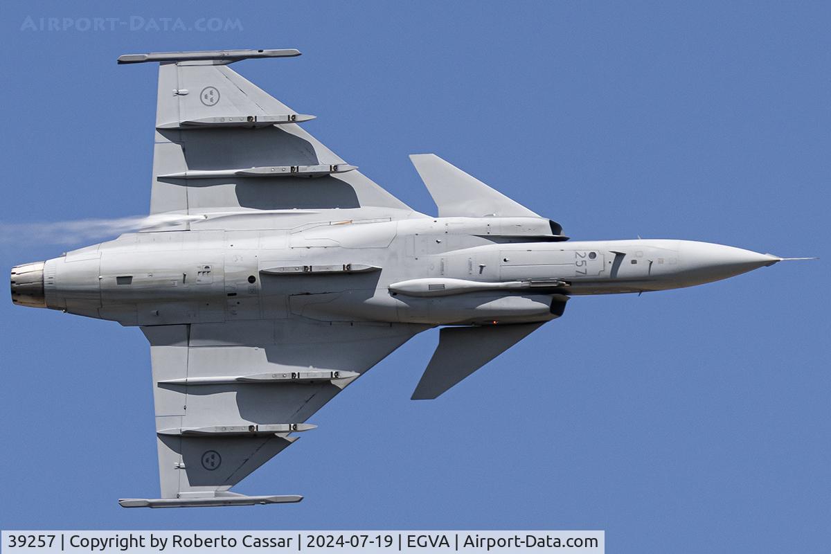 39257, Saab JAS-39C Gripen C/N 39257, RIAT 24