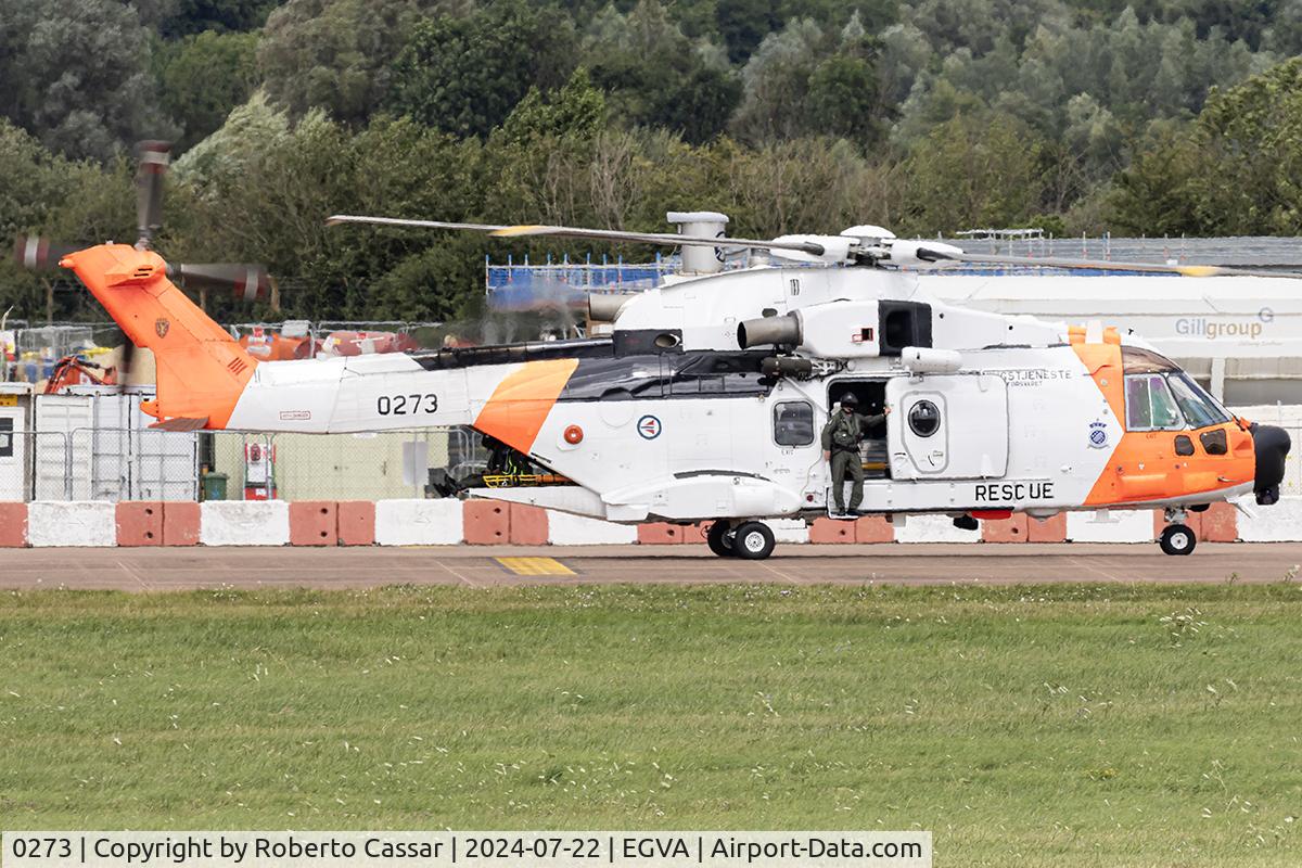 0273, Leonardo AW-101 Series 612 C/N 50273, RIAT 24