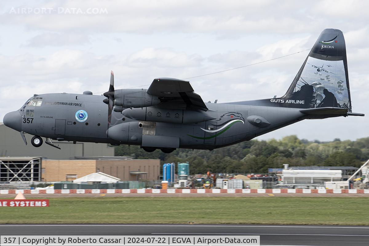 357, 1974 Lockheed C-130H Hercules C/N 382-4603, RIAT 24