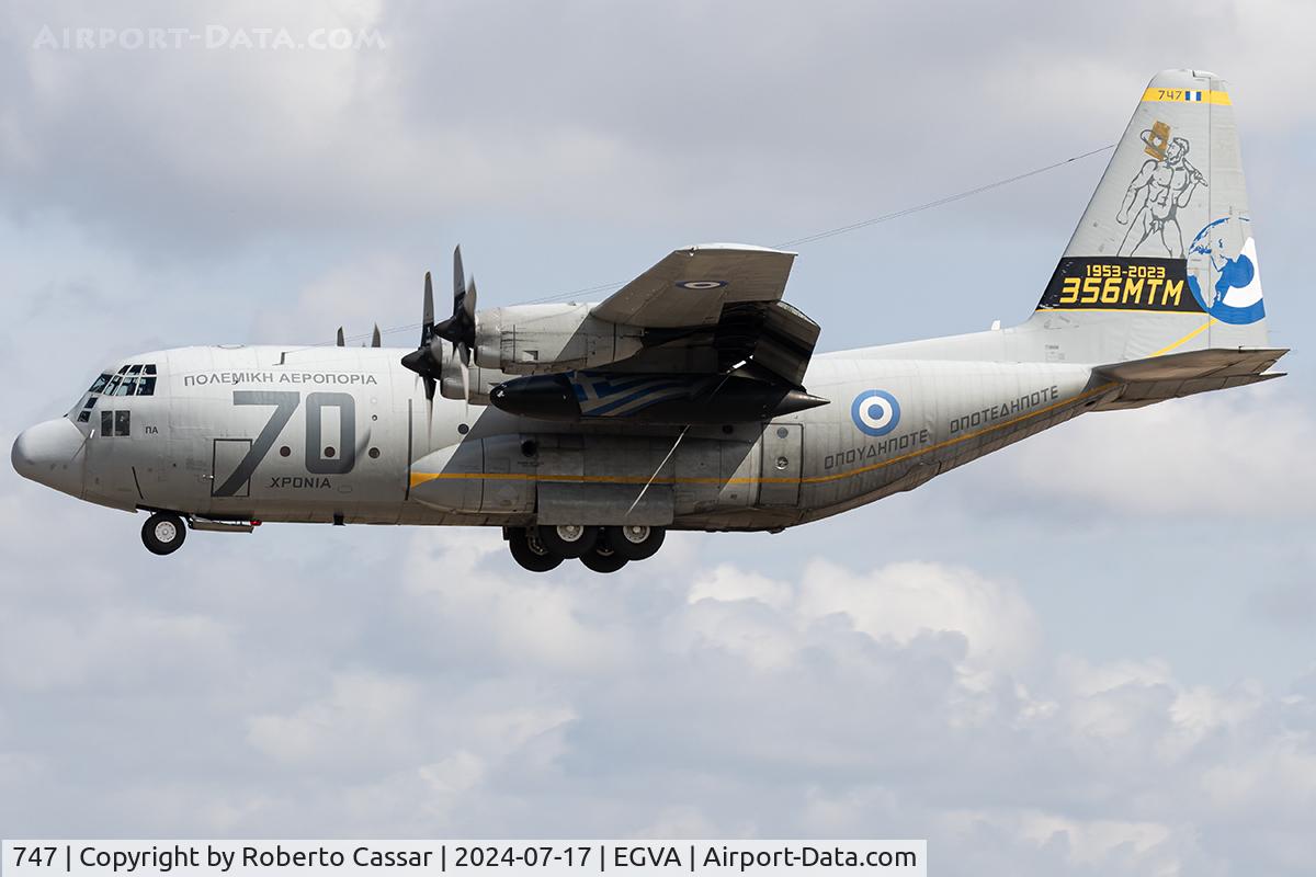 747, Lockheed C-130H Hercules C/N 382-4723, RIAT 24