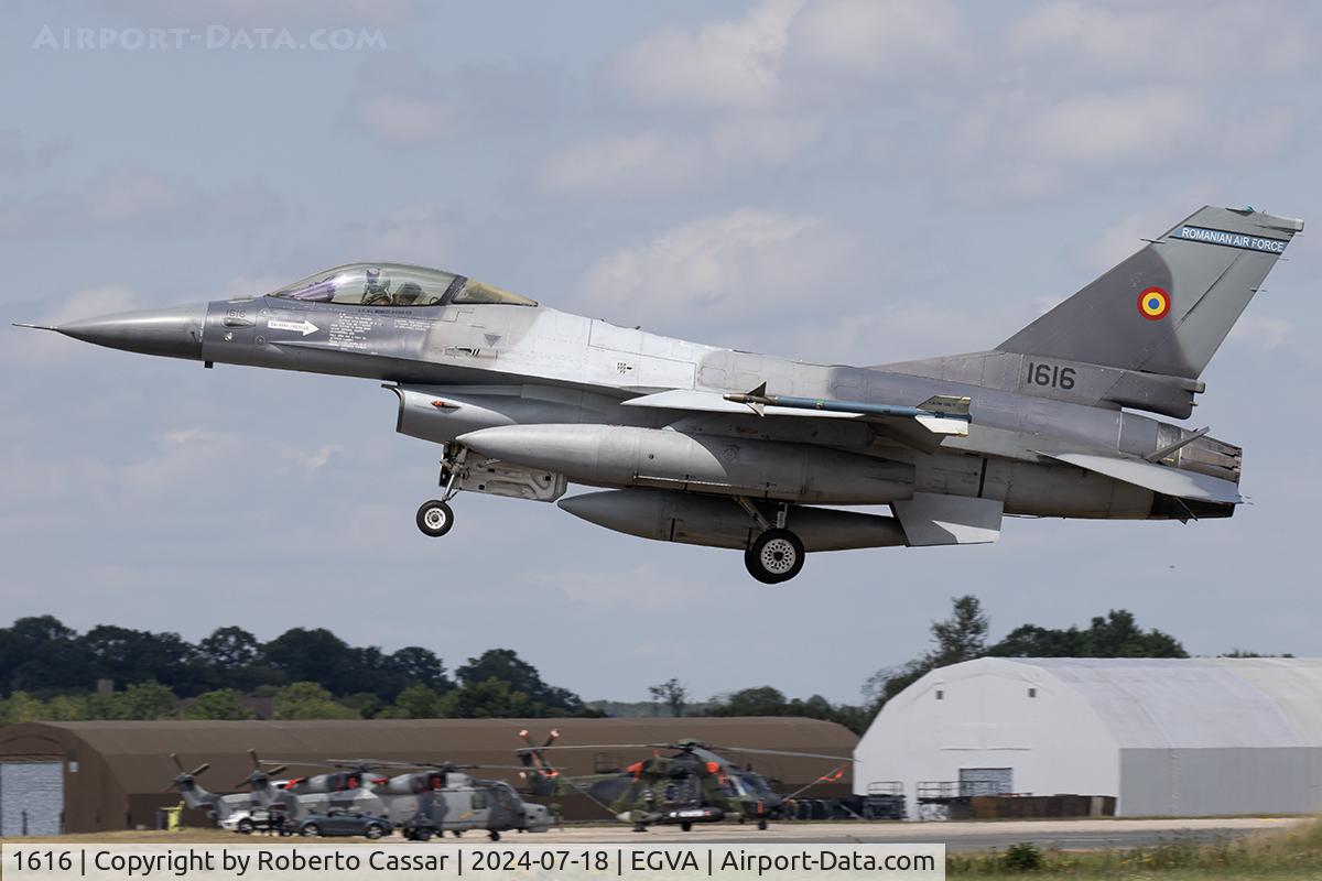 1616, General Dynamics F-16AM C/N M17-19/61-633, RIAT 24