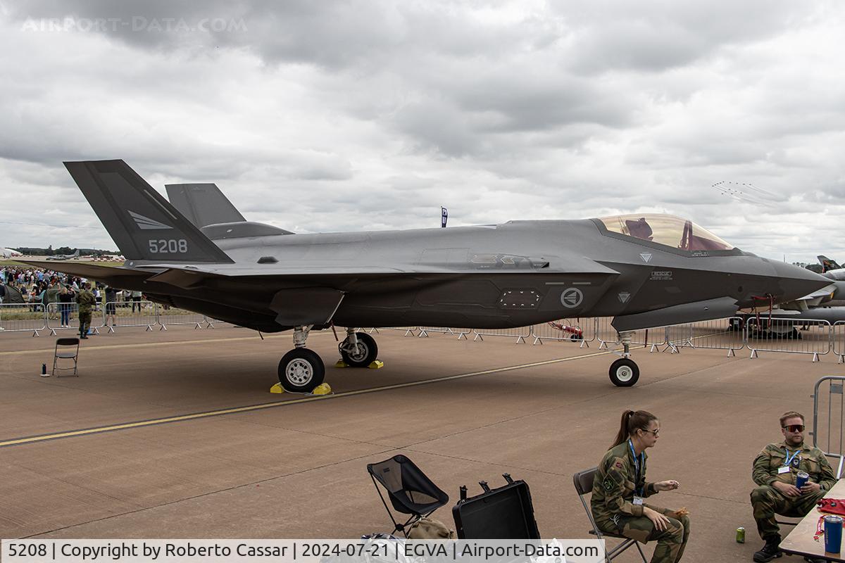 5208, Lockheed Martin F-35A Lightning II C/N AM-14, RIAT 24