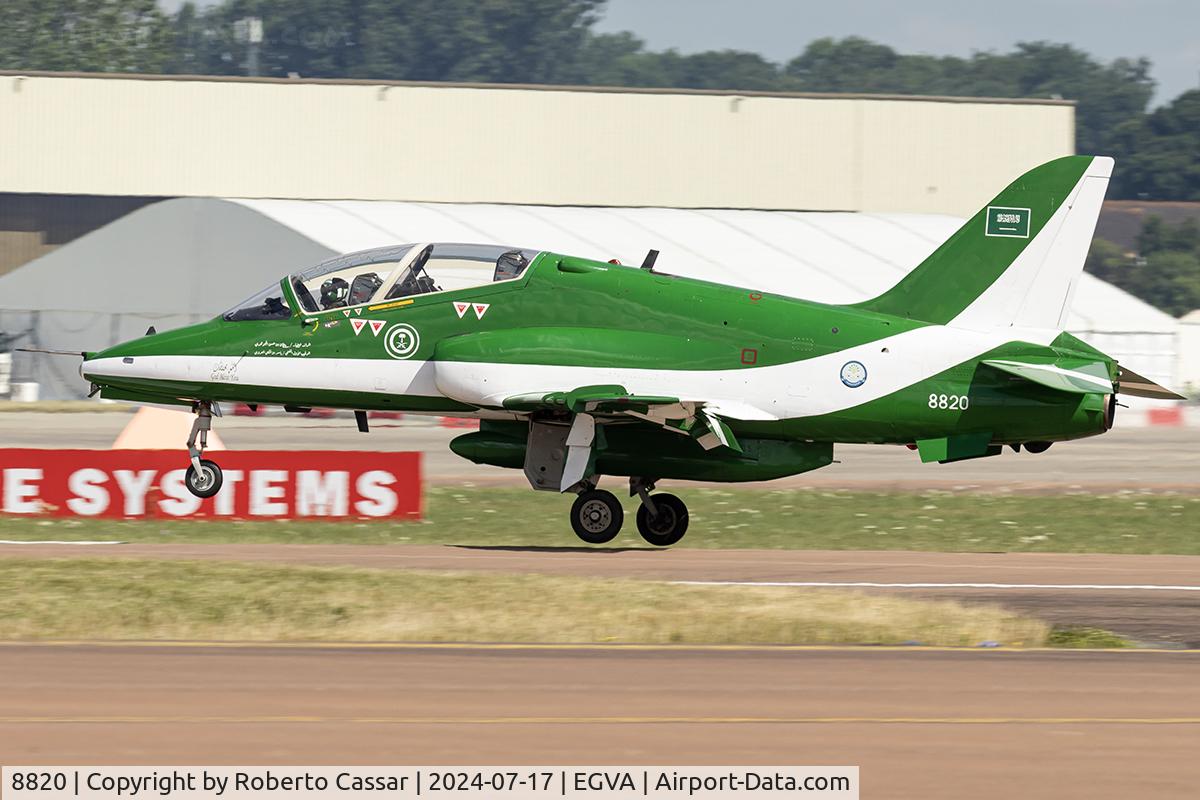 8820, British Aerospace Hawk 65A C/N 6Y006, RIAT 24