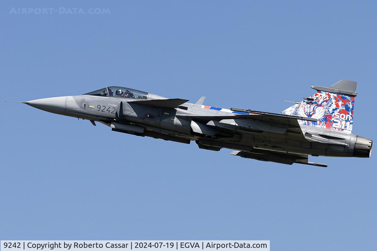 9242, Saab JAS-39C Gripen C/N 39242, RIAT 24