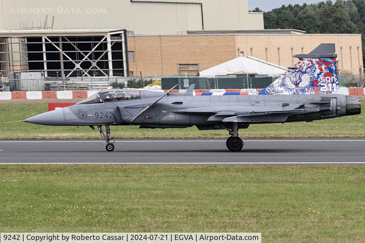 9242, Saab JAS-39C Gripen C/N 39242, RIAT 24