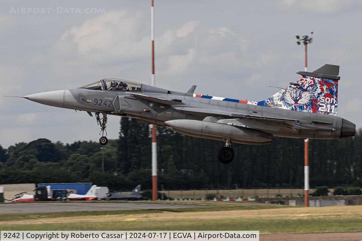 9242, Saab JAS-39C Gripen C/N 39242, RIAT 24