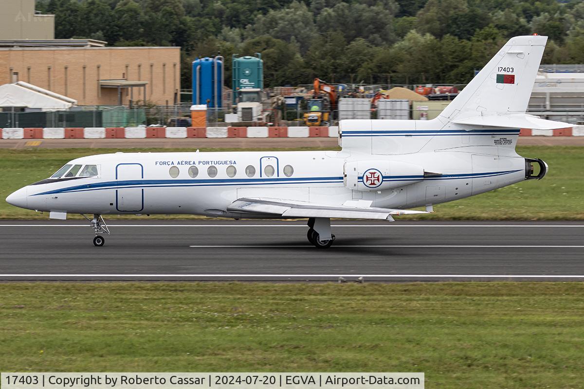 17403, 1990 Dassault Falcon 50 C/N 221, RIAT 24