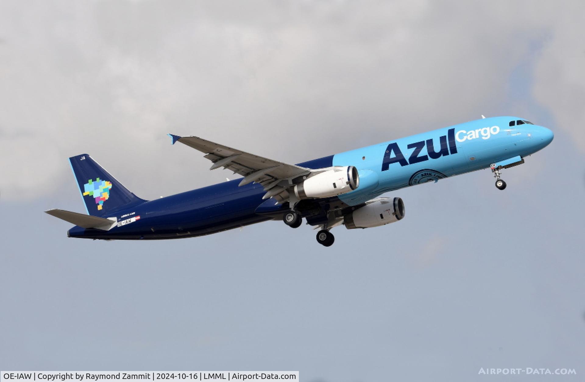 OE-IAW, Airbus 321-200(F) C/N 2741, A321 OE-IAW Azul Cargo