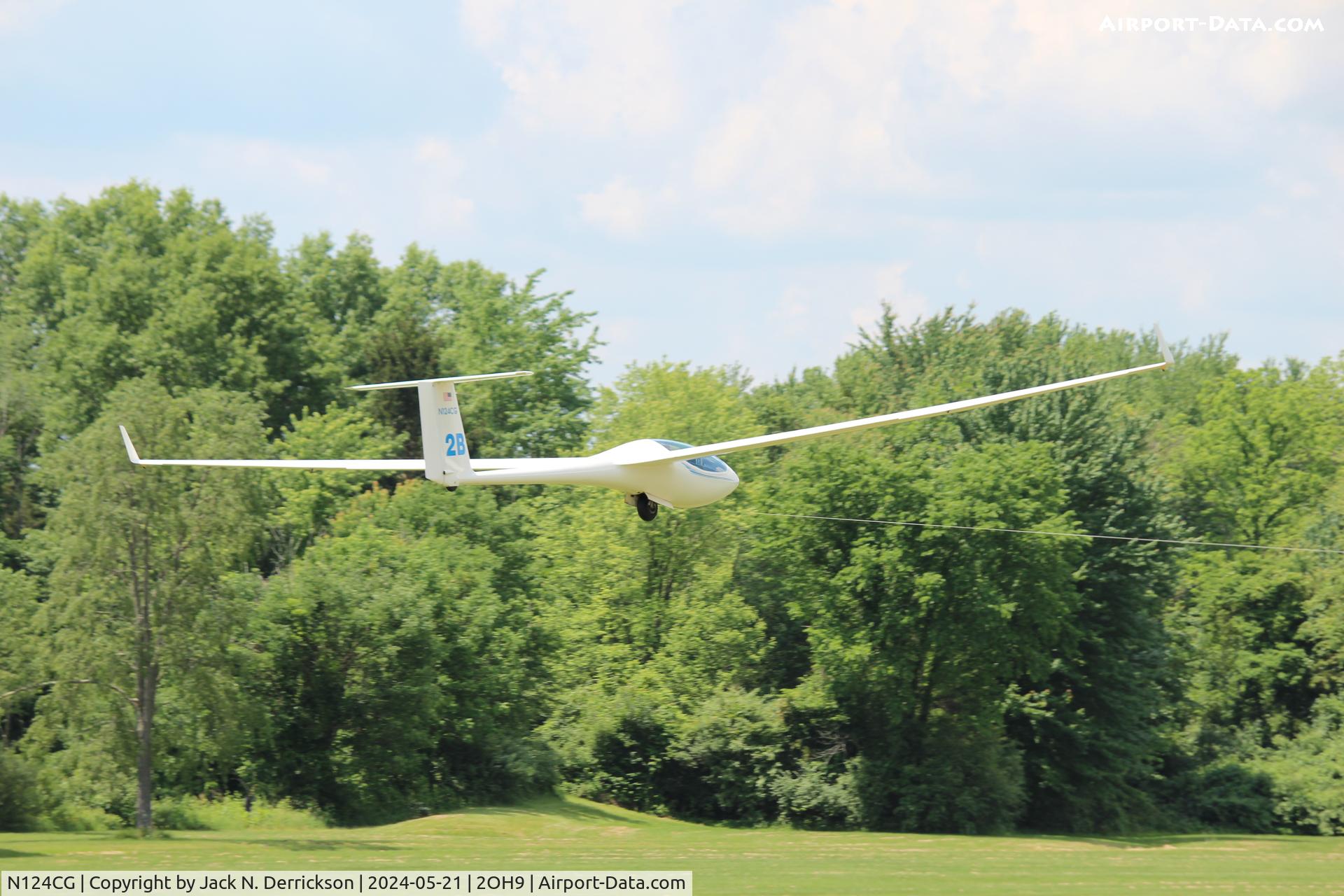 N124CG, 1993 Schleicher ASW-24 C/N 24219, 2024 Sports Class Nationals